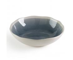 La Redoute Interieurs Ensaladera de loza ondulada bicolor GOGAIN azul
