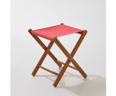 La Redoute Interieurs Taburete plegable de acacia, Amezza naranja