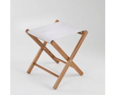 La Redoute Interieurs Taburete plegable de acacia, Amezza gris