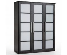 La Redoute Interieurs Armario ropero 3 puertas, pino, altura 180 cm, Bolton marrón