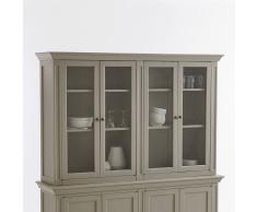 La Redoute Interieurs Aparador para vajilla con 4 puertas, Adélia marrón