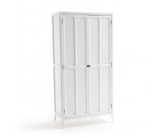 La Redoute Interieurs Armario perchero con 2 puertas, Eugénie blanco