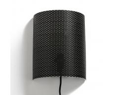 La Redoute Interieurs Aplique para pared perforado YFRY negro