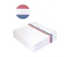 SABANALIA Paños de cocina algodón superior (pack de 6)