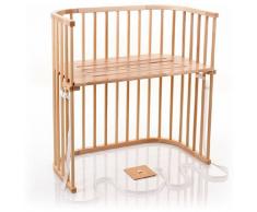 babybay® Cuna Colecho Boxspring Madera De Haya Blanca Babybay 0m+