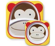 SKIP*HOP Vajilla De 2 Piezas Zoo Sets Skip Hop 12m+