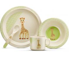 Sophie la girafe Set Vajilla So'Pure Fibra De Bambú Sophie La Girafe 6m+