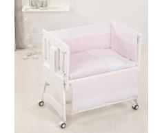 Bolin Bolon Minicuna Nicola Blanca + Cochón Antiahogo + Textil Angy Bolin Bolon 0m+