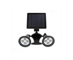 Foco led solar 3w rgb