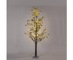 Kaemingk Árbol de Navidad PINO nieve LED blanco cálido 2,1 metros