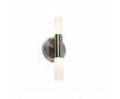 Trio Leuchten Aplique moderno acero LED IP44 2-luces - DILAN