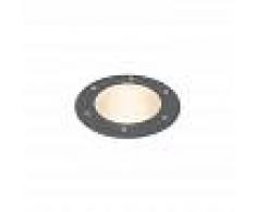 QAZQA Foco empotrado de suelo moderno redondo gris oscuro 19cm IP67 - BASSO