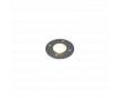 QAZQA Foco empotrado de suelo moderno redondo gris oscuro 12,5cm IP67 - BASSO