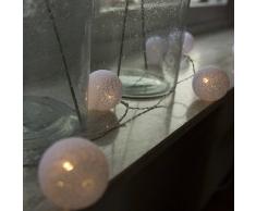 Kaemingk Guirnalda de Navidad BAL 24 blanco cálido LED 3,8 metros