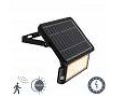 Shada Proyector solar de estaca LED detector de movimiento y crepuscular - TEHO