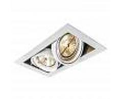 QAZQA Foco empotrable ONEON 111-2 blanco