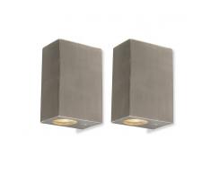 QAZQA Set de 2 apliques de pared BALENO II