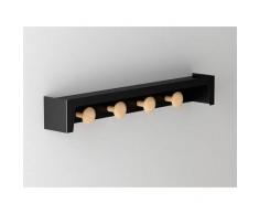 DESKandSIT Perchero de pared con estante de diseñador BERG pau407008-de-