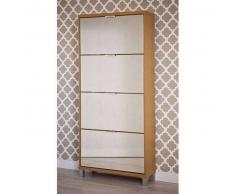 Mueble Zapatero Danubio 32ab Roble
