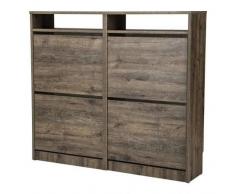 Mueble zapatero Tamesis 54AB Roble Puccini