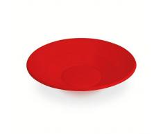 Ensaladera redonda roja de 27 cm - 2 unidades