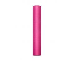 Camino de mesa de tul fucsia - 9 m