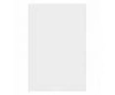 Blanco Mantel de plástico blanco - 1,37 x 2,74 m