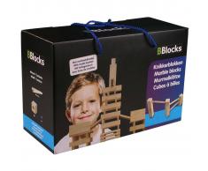 BBlocks Tablones construcción con canicas 34 piezas madera BBLO890301