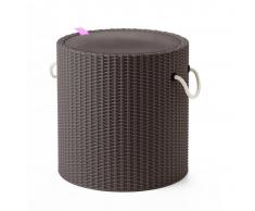 Keter Puff baúl termoaislado Cool 17200045 Gris pardo