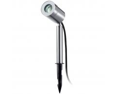SMARTWARES Foco LED con estaca 39 cm 3 W cromo 5000.470