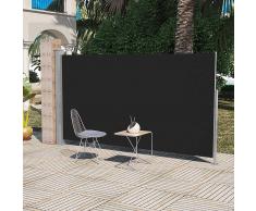 vidaXL Toldo lateral de jardín o terraza 180 x 300 cm negro