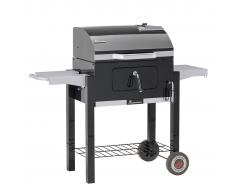 Landmann Barbacoa de carbón Wagon Dorado 56x42 cm negra 31401
