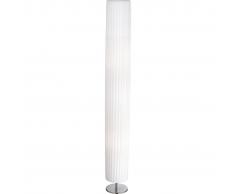 GLOBO Lámpara de suelo BAILEY cromada blanca 15x119 cm 24662R