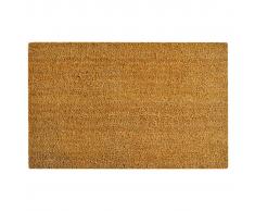 vidaXL Felpudo de fibra coco 17 mm 80x100 cm