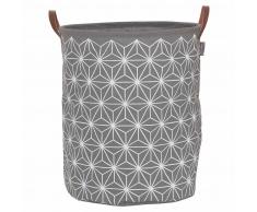 Sealskin Cesto para la ropa sucia Triangles gris 60 L 361882012