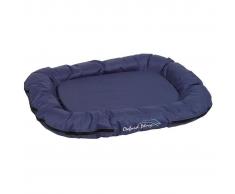 Kerbl Cama de mascota Oxford Place 140x100x12 cm azul 81276