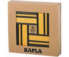 Kapla Set de 40 tablones madera verde y amarillo KAPL172105