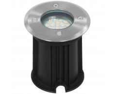 SMARTWARES Foco empotrado de suelo LED 3 W negro 5000.461