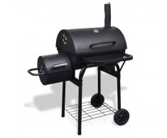vidaXL Barbacoa robusta de carbón