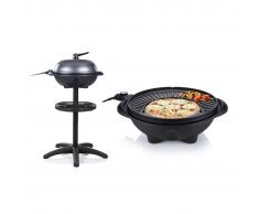 Tristar Barbacoa eléctrica de mesa y soporte BQ-2823 1600 W 42cm negra