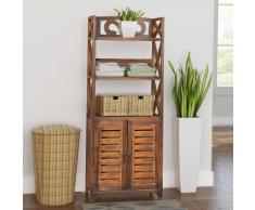 vidaXL armario de baño madera marrón modelo Albuquerque