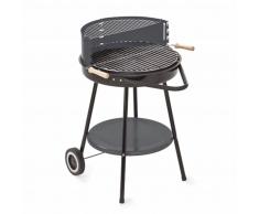 Grillchef Barbacoa de carbón 48.5 cm negra 74602
