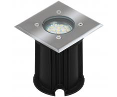 SMARTWARES Foco empotrado de suelo LED 3 W negro 5000.459