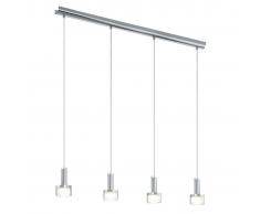 EGLO Lámpara colgante de techo, LED Fabiana 1 4L 93929