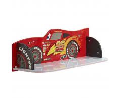Disney Estantería infantil Cars 59x20x21 cm roja WORL320004
