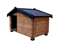 TK Pet Caseta de madera con porche para perros Mountain Madera