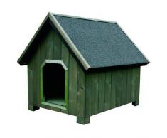 TK Pet Caseta de madera para perros Alpine Gris