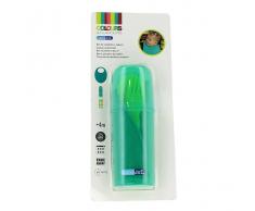 BebeDue Set Cubiertos y Babero +4m Colours & Flavours Verde