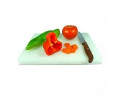 JOCCA Tabla Cortar Polietileno Blanco 40x30x2cms