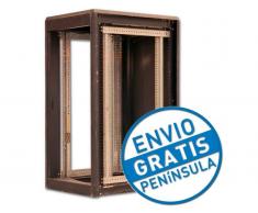 - Armario Rack 24U Tipo: Rack 19'' - Altura Bastidor: 24U - Profundidad Bastidor: 60 cm - Dimensiones: Alto: 126 cm x Ancho: 60